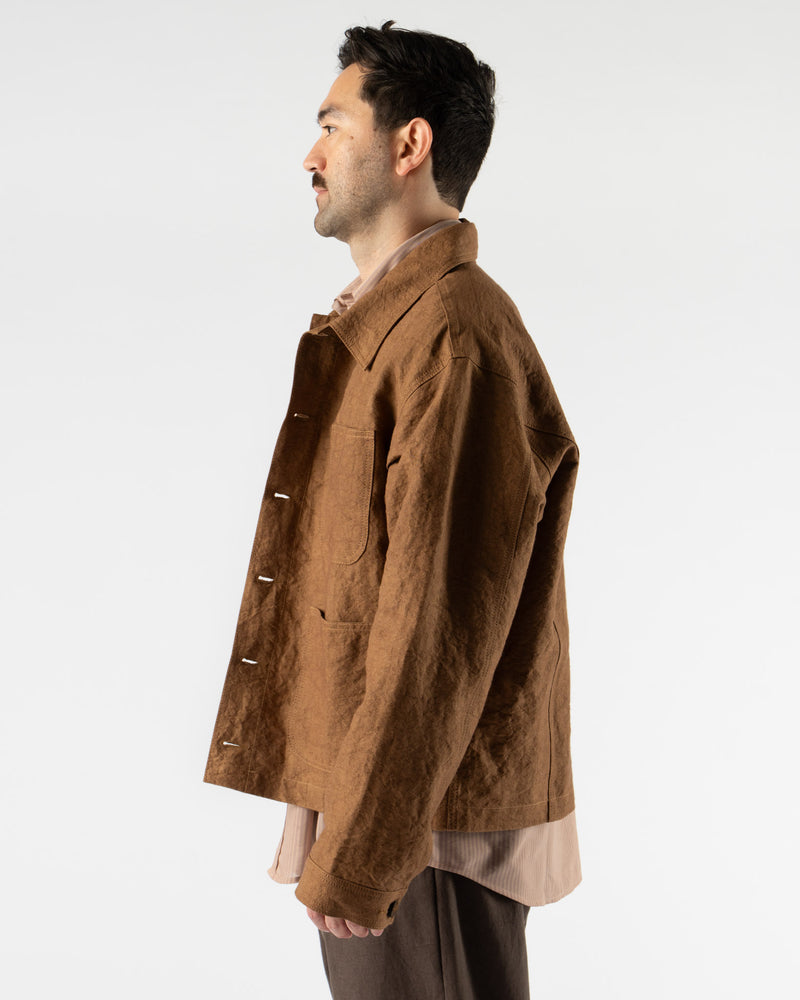 Colbo Work Jacket in Persimmon Tannin