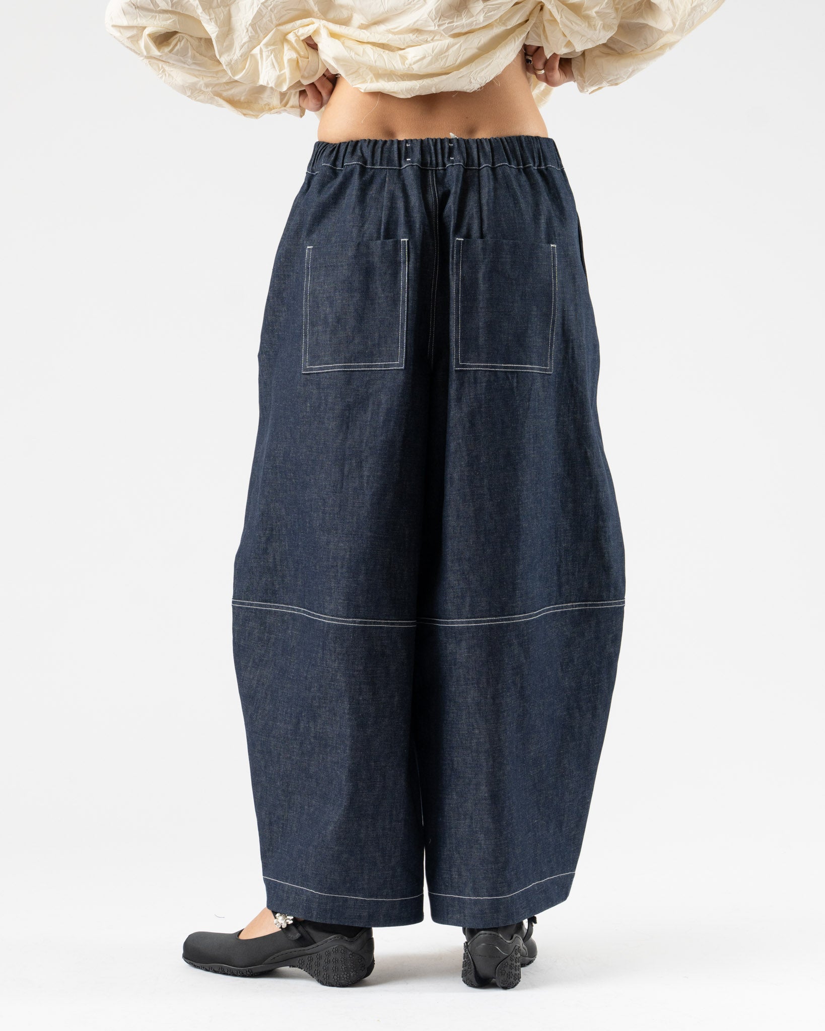 Fabiana Pigna Temis Pant in Denim
