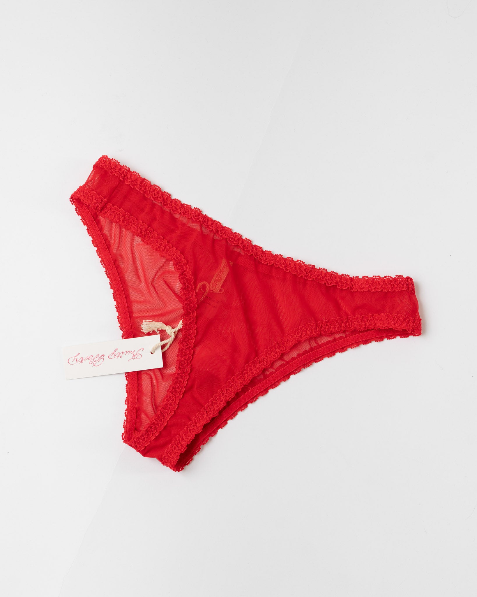 Fruity Booty Moss Brief in Red