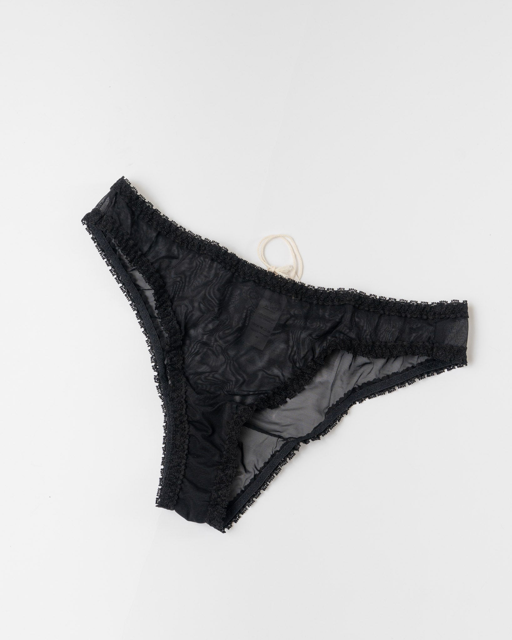 Fruity Booty Moss Brief in Black