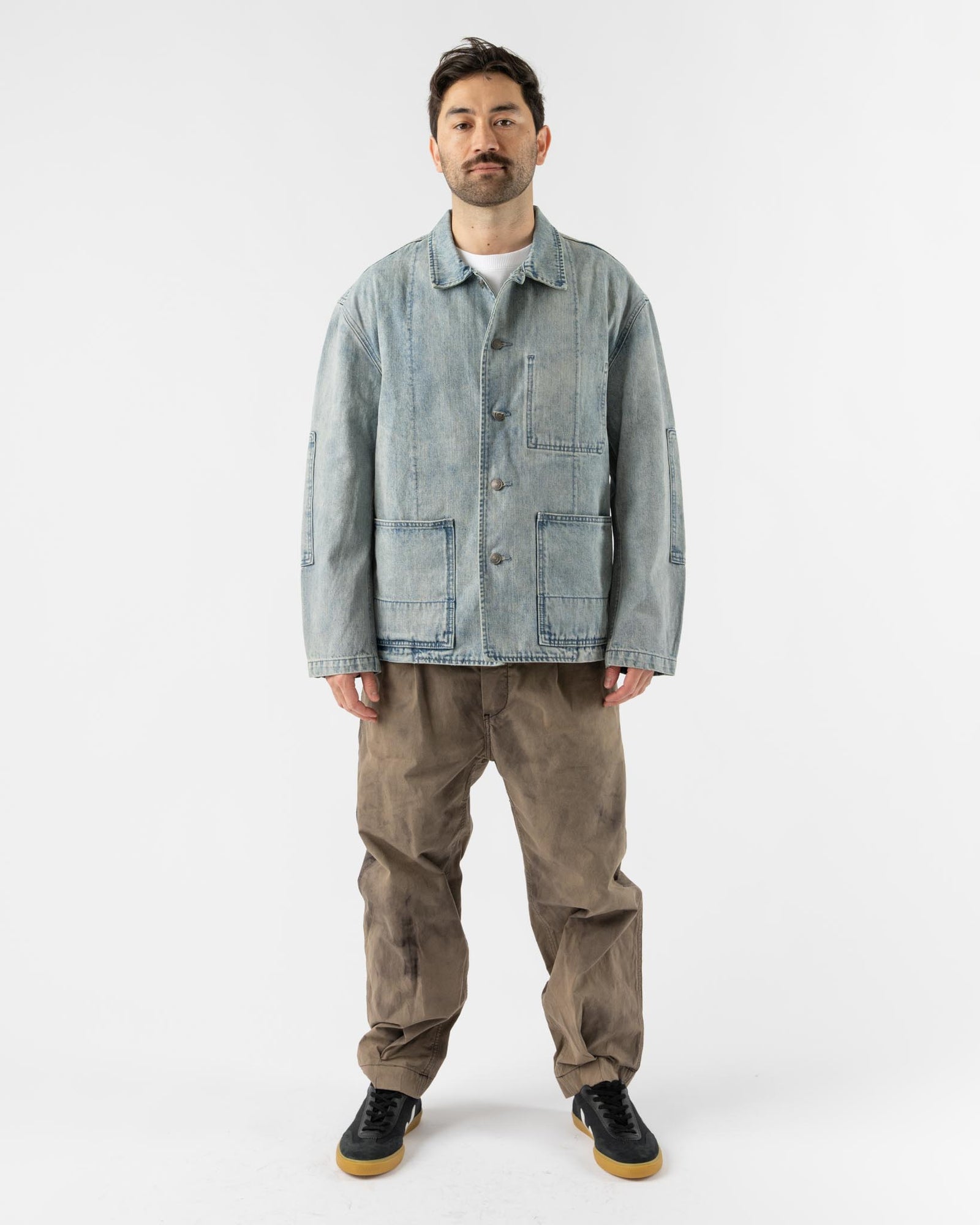 PMO WORK PANTS #1 GREY（peaceminusone Peaceminusone 