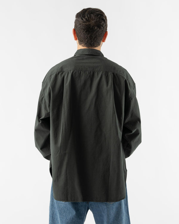 Applied Art Forms PM1-2 Overshirt in Charcoal
