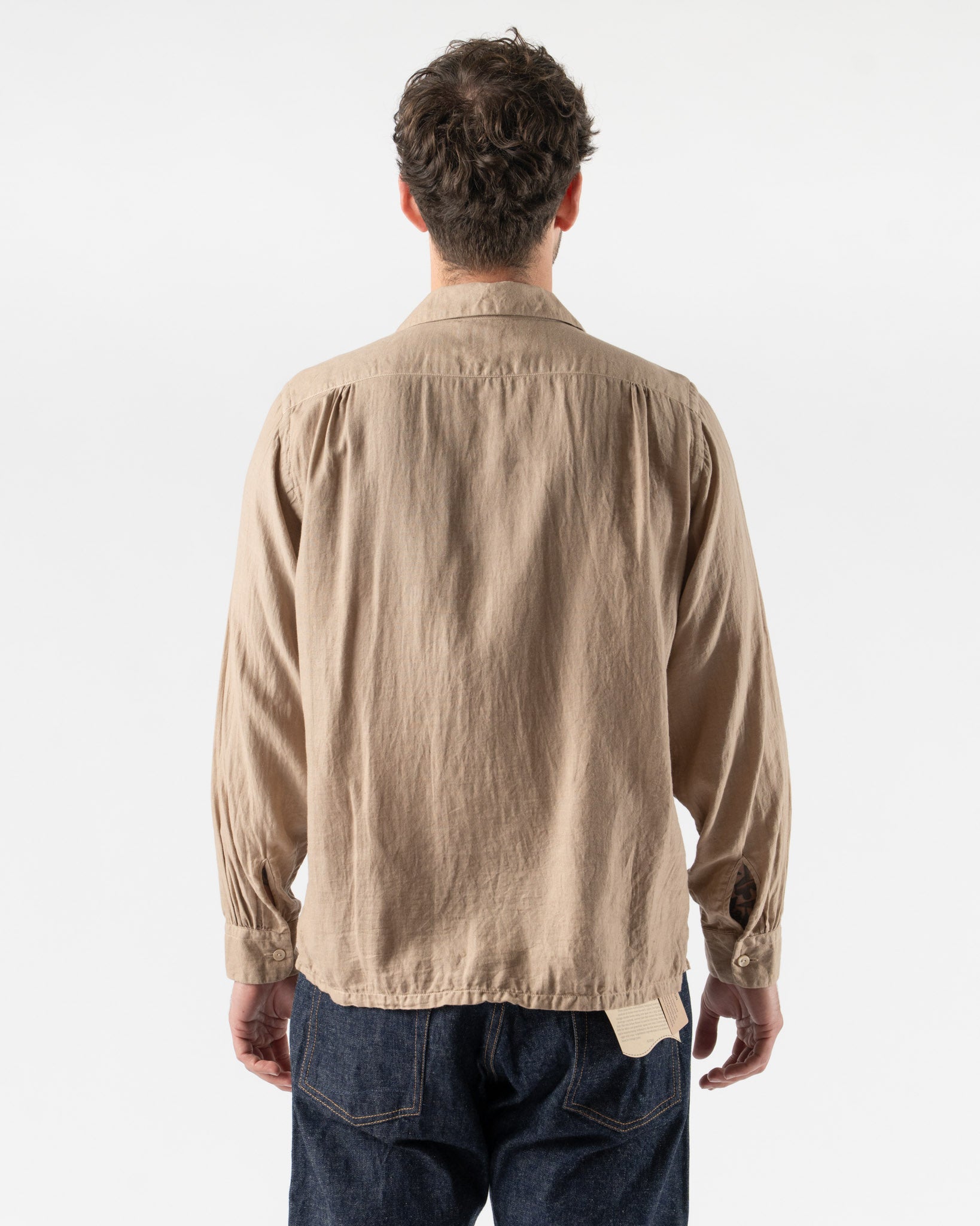 T.T. Open Collar Shirt in Yakusugi