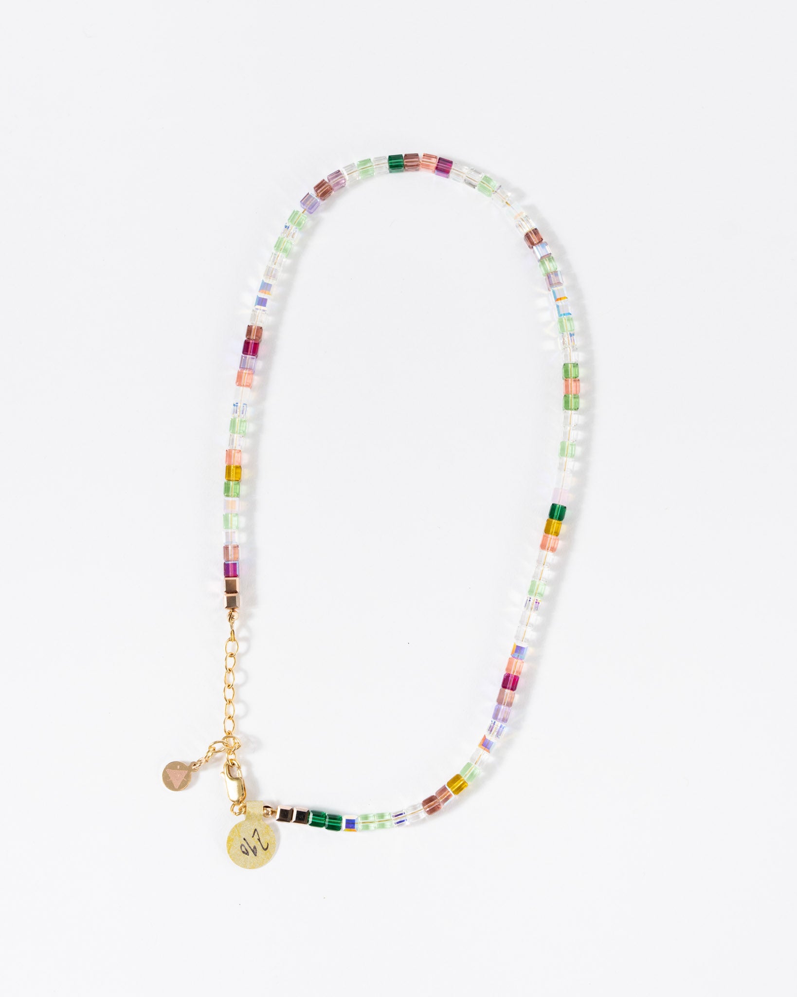 Aileen Gural Light Language Adjustable Necklace in Heart