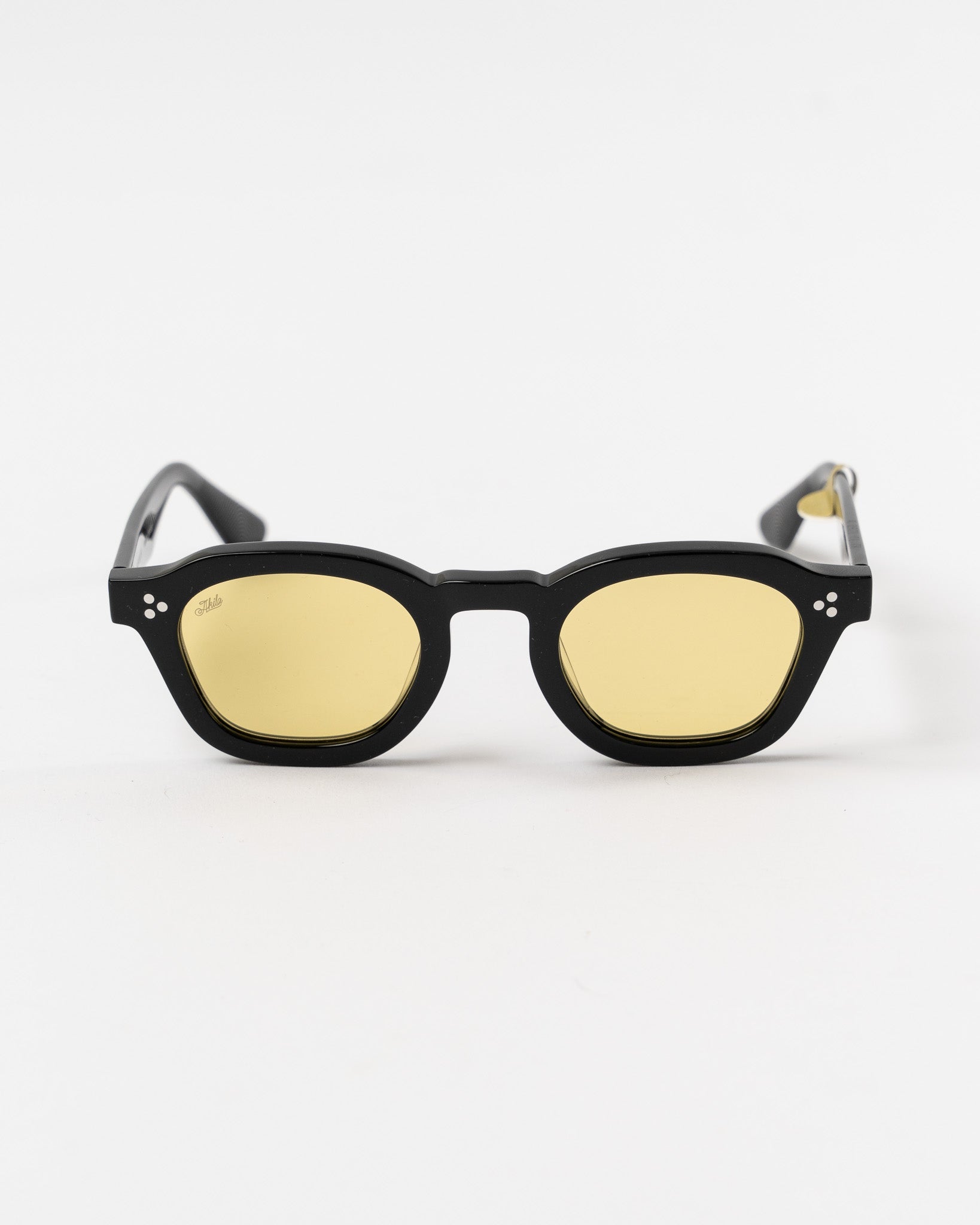 AKILA LOGOS Sunglasses in Black/Yellow