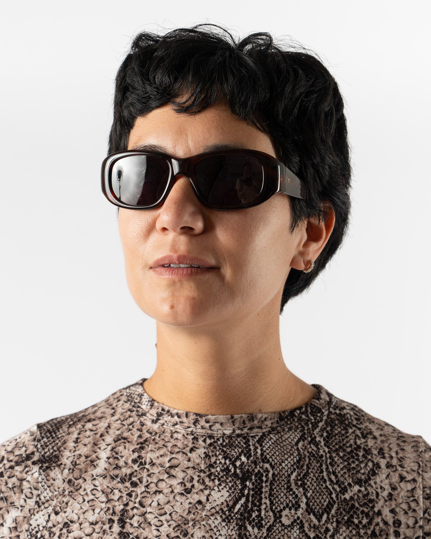 THISTLES The AL in Dark Tortoise & Brown