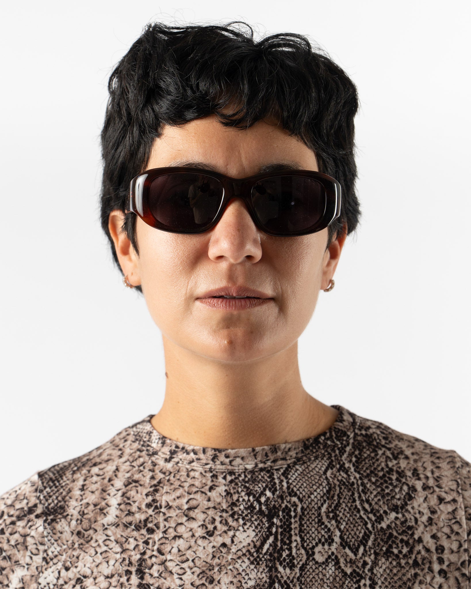 THISTLES The AL in Dark Tortoise & Brown