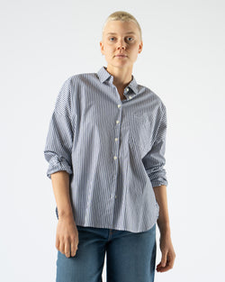 Alex Mill Jo Shirt in Navy/White Stripe