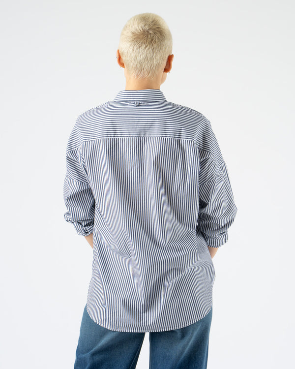 Alex Mill Jo Shirt in Navy/White Stripe