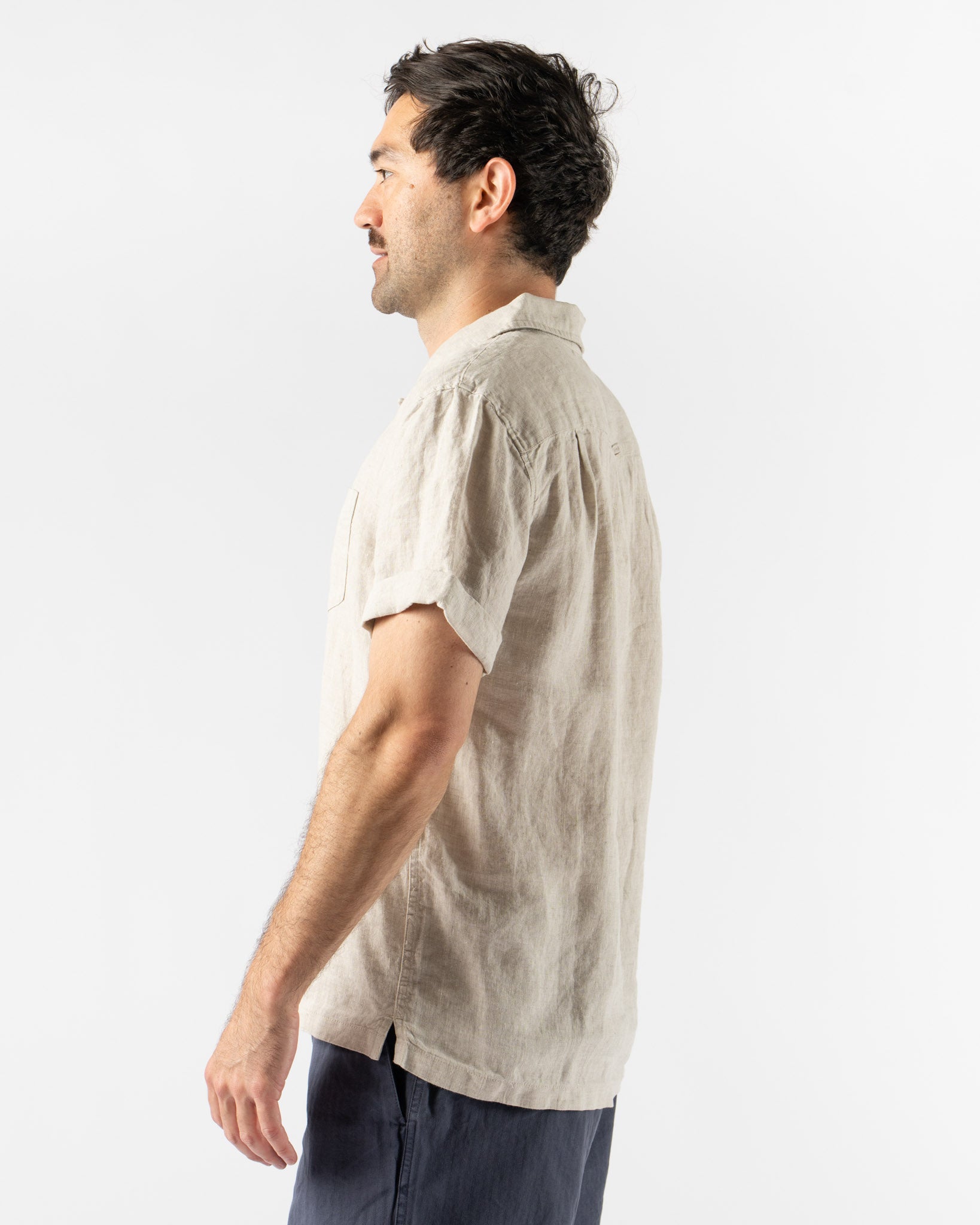 Alex Mill Camp Shirt in Linen Flax