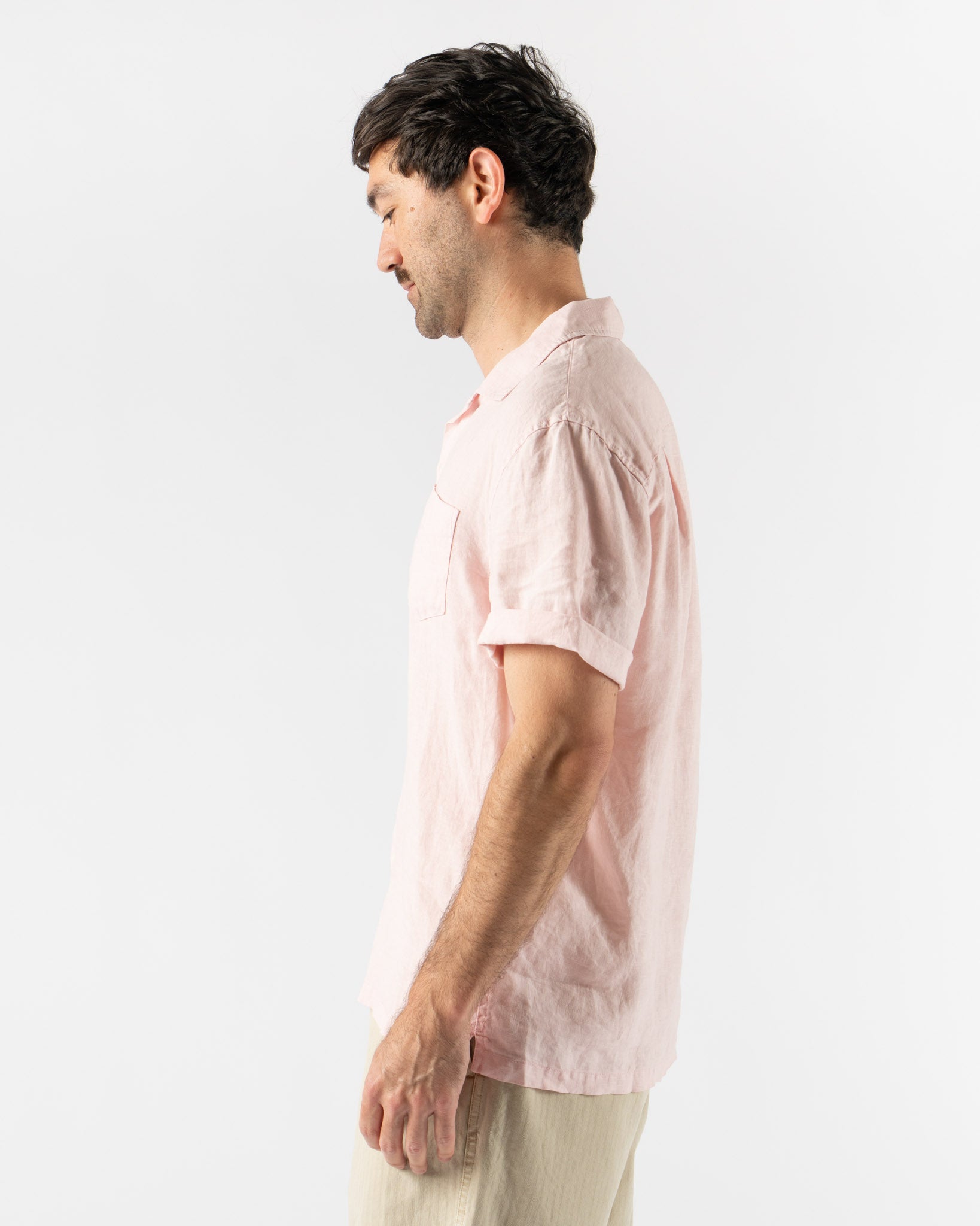 Alex Mill Camp Shirt in Linen Quartz