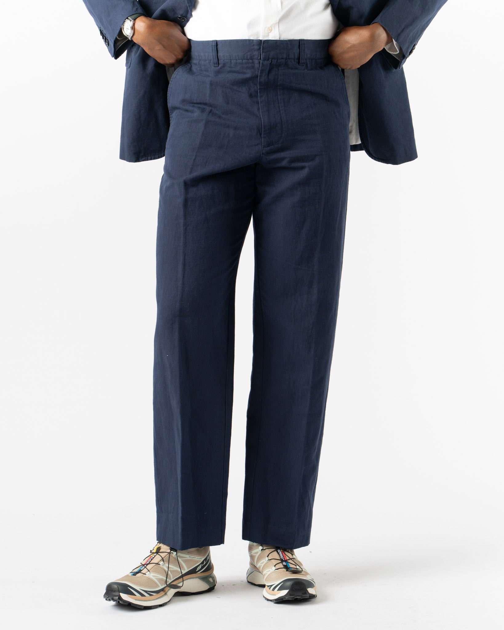 Alex Mill Cooper Trouser in Navy