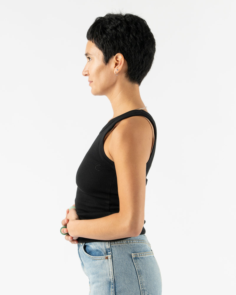 Alex Mill Everyday Ribbed Tank in Black