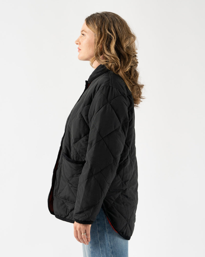 Alex Mill Work Jacket in Nylon and Black