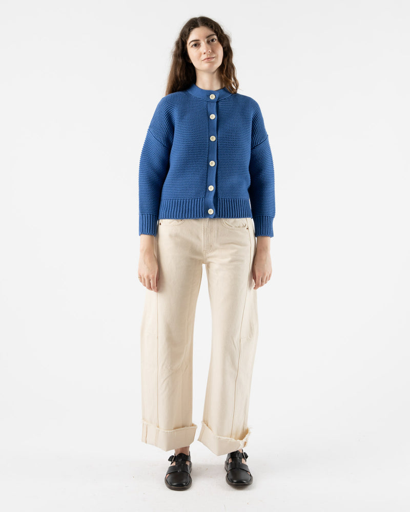 Alex Mill Nico Cardigan in Cosmic Blue