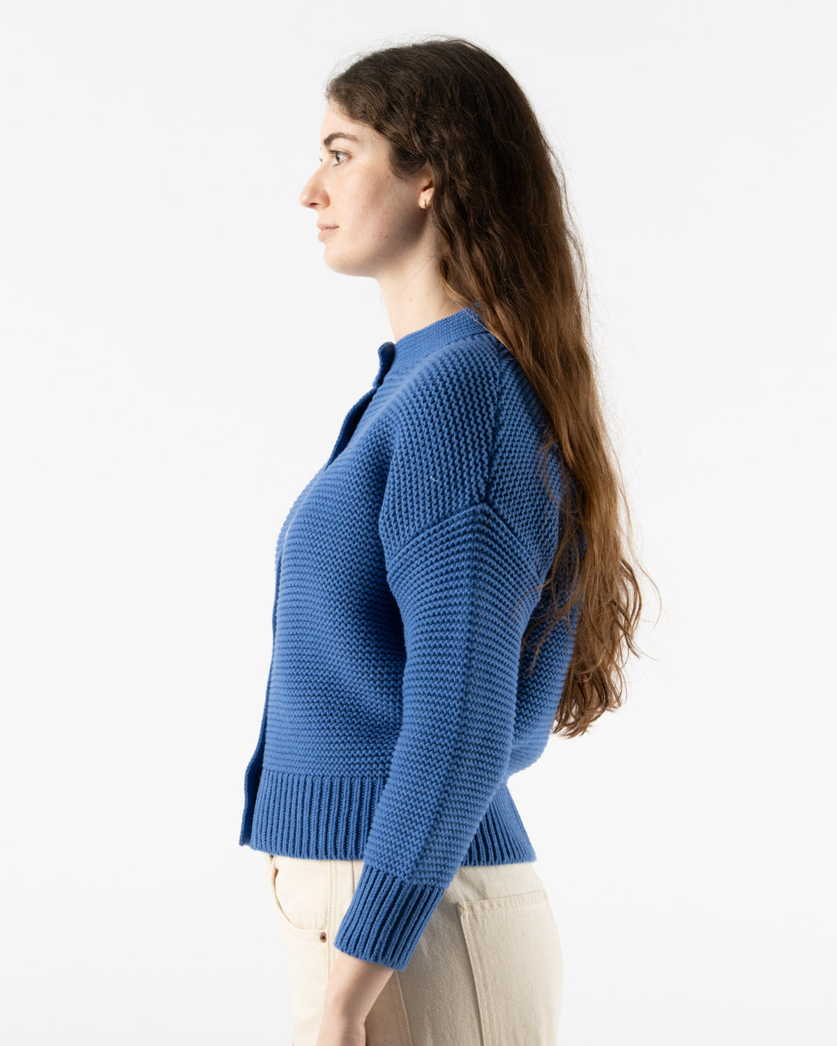 Alex Mill Nico Cardigan in Cosmic Blue