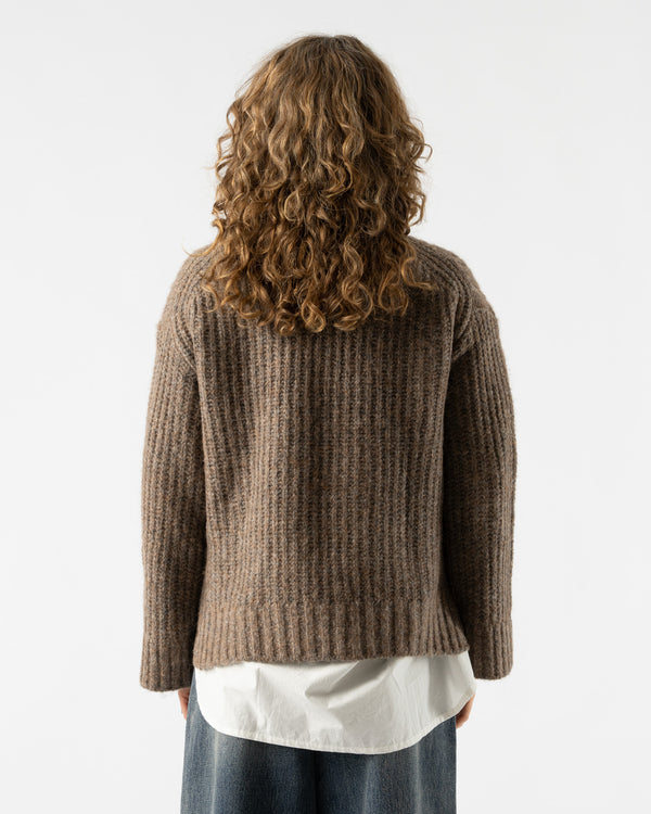 Alex Mill Normandie Alpaca Sweater in Walnut
