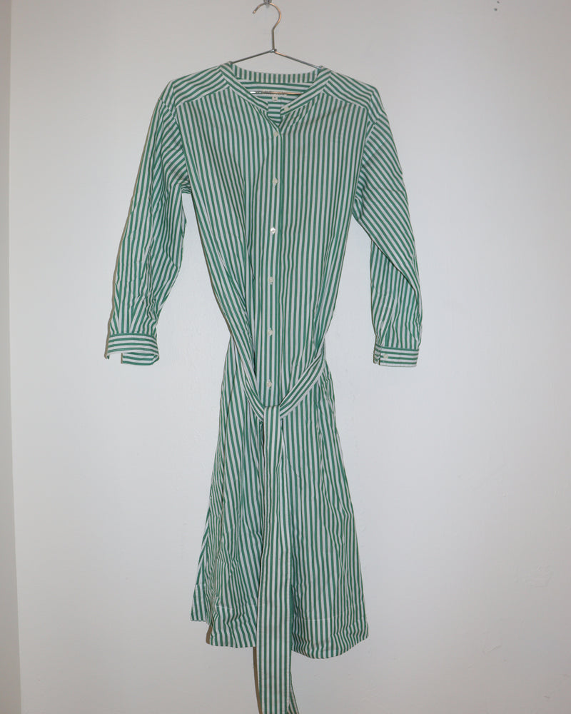 Pre-owned: Alex Mill Pinstripe Button Up Dress