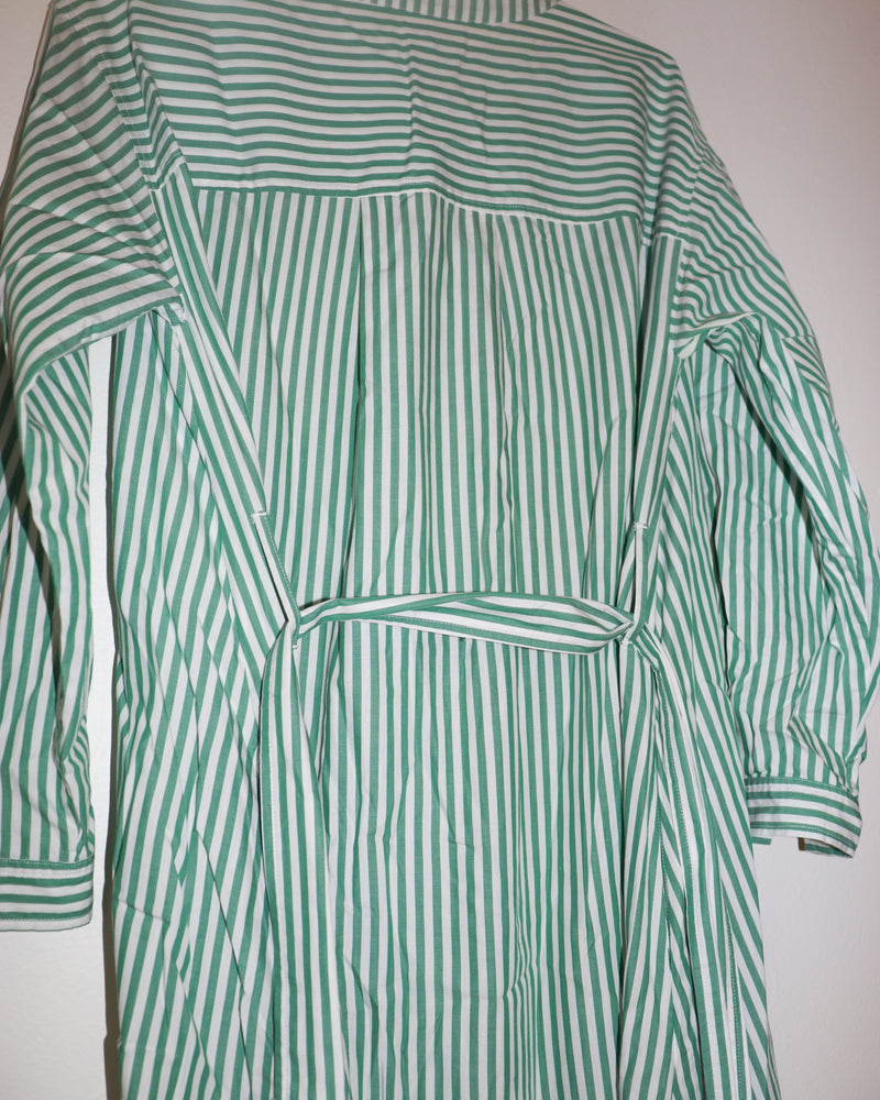 Pre-owned: Alex Mill Pinstripe Button Up Dress