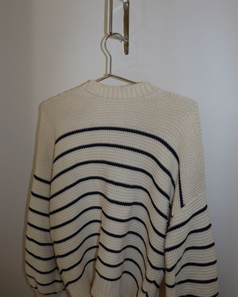 Pre-owned: Alex Mill Striped Nico Cardigan