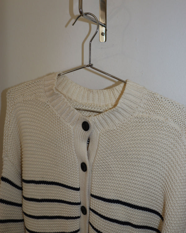 Pre-owned: Alex Mill Striped Nico Cardigan