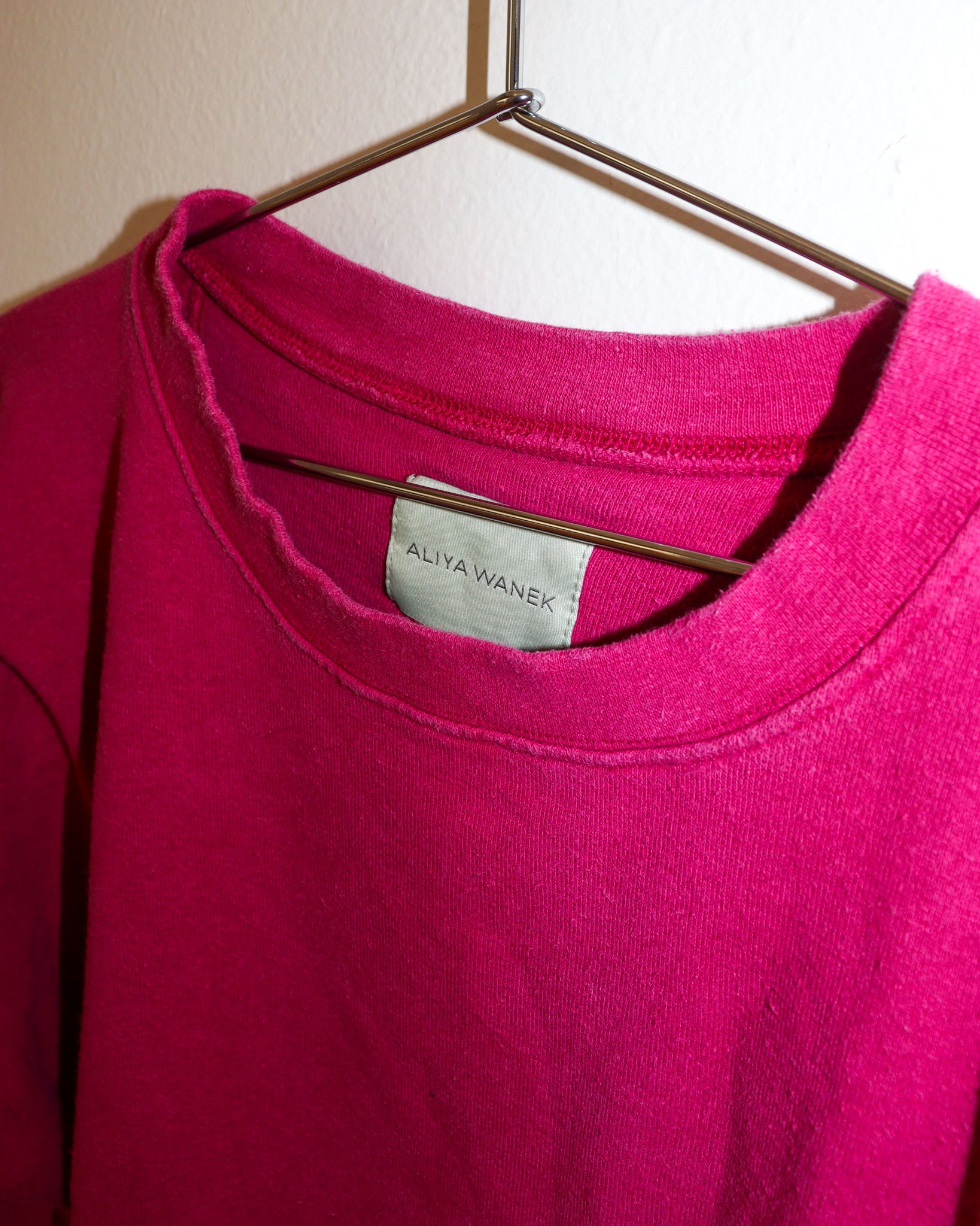 Pre-owned: Aliya Wanek Crewneck in Pink