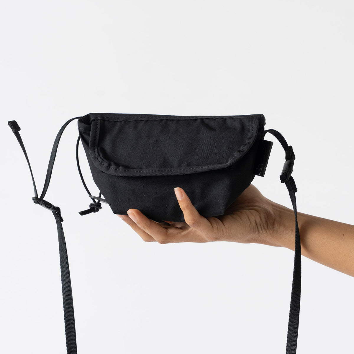 Amiacalva Gabardine Backpack in Black Curated at Jake and Jones