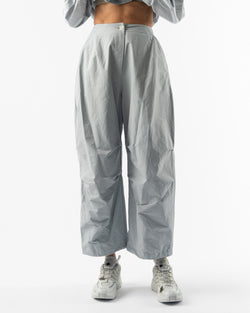 Amomento Cotton Nylon Fatigue Pants in Blue Grey
