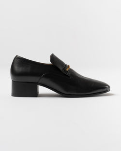 Anne Thomas Montana Loafer in Calf Black
