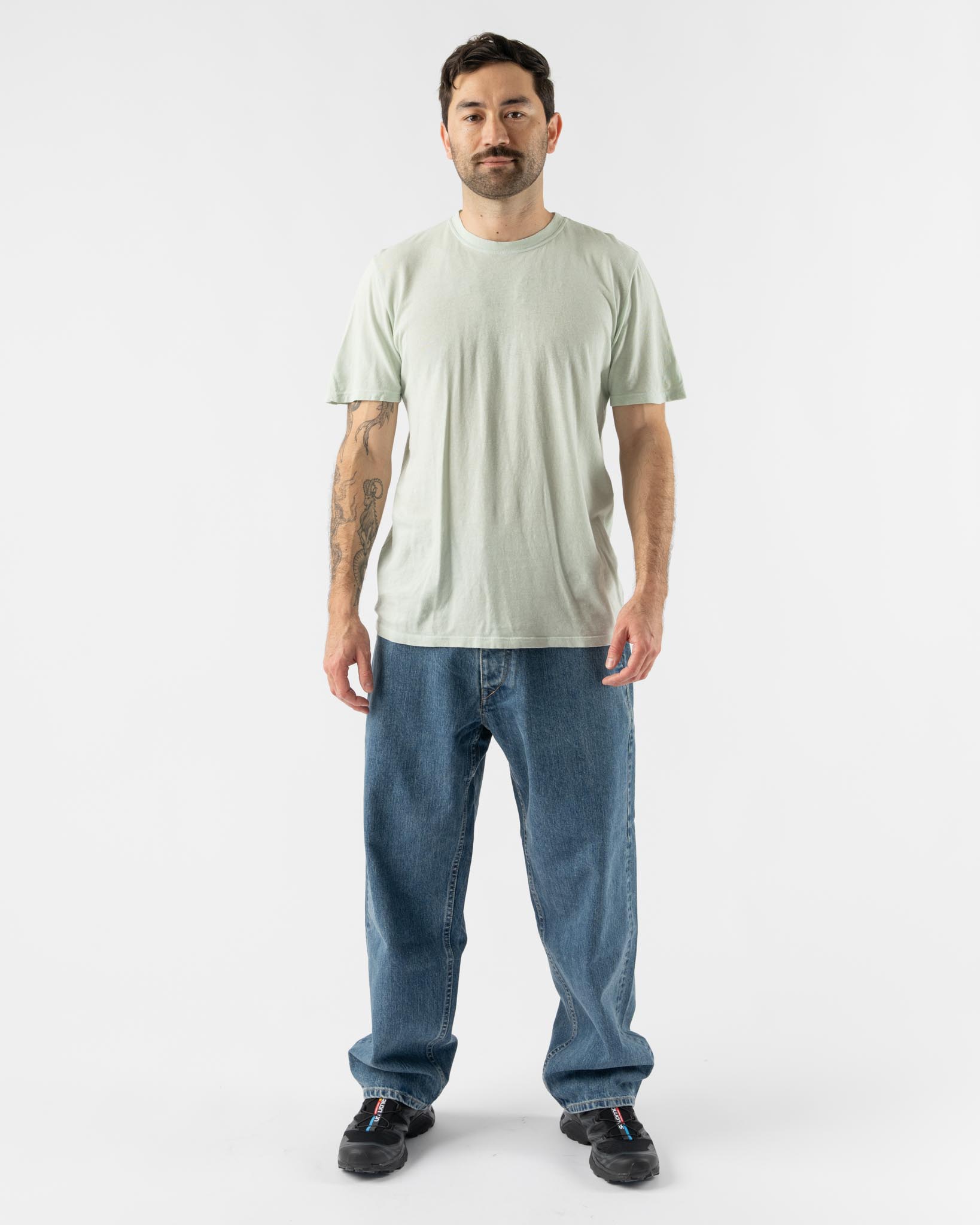 MIRROR9★Denim half pants Denim half pants/2color – MIRROR9