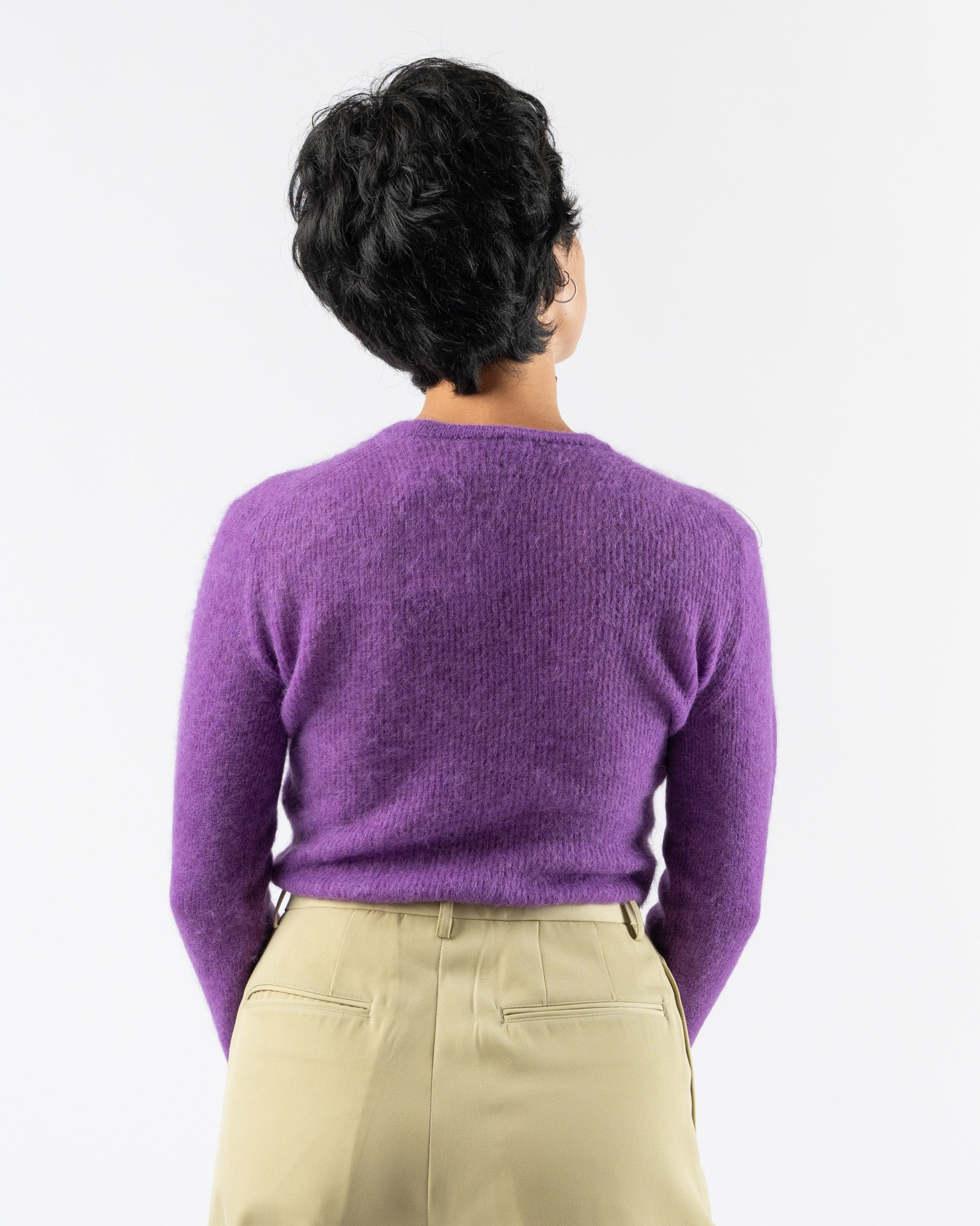 ohootro　Sheer Alpaca Knit Auralee Baby Suri Alpaca-Blend Sheer Knit Jumper | Liberty