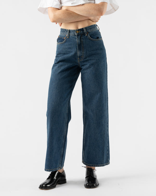 B Sides Elissa High Wide Jean in Coco Wash