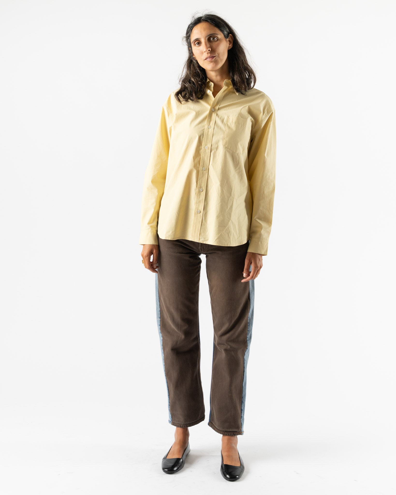 B Sides Nolan Shirt in Celery