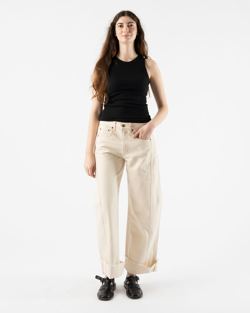B Sides Relaxed Cuffed Lasso in Clair Rinse