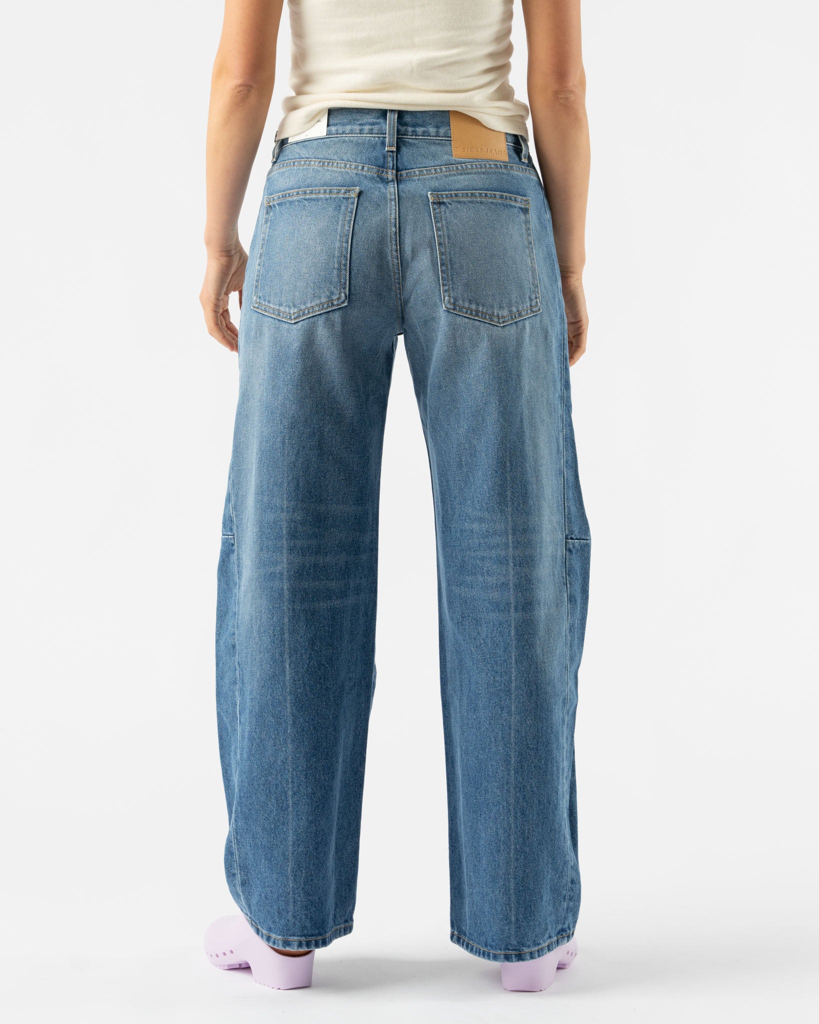 B Sides Relaxed Lasso Long in Hyde Wash