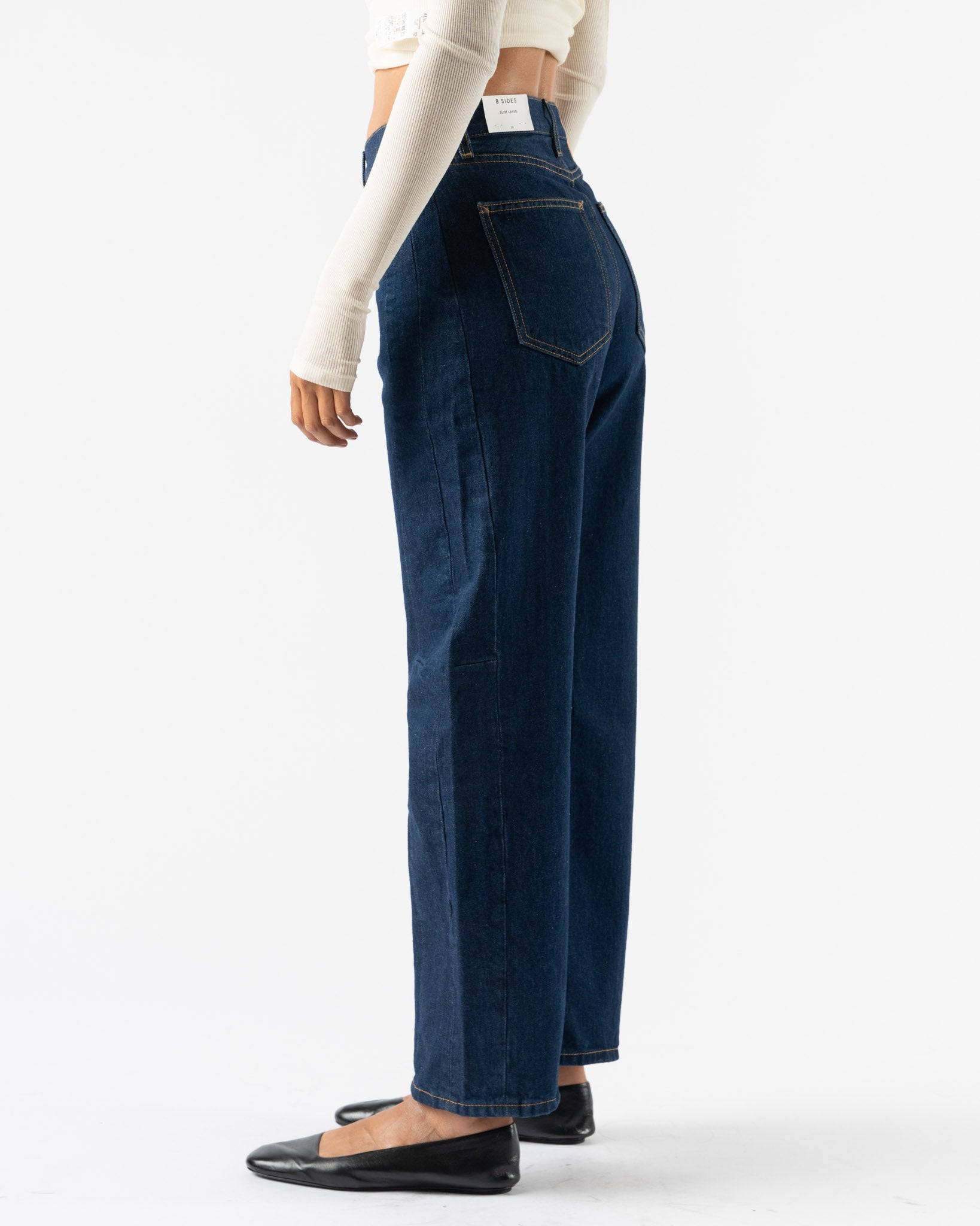 B Sides Slim Lasso in Indigo Rinse
