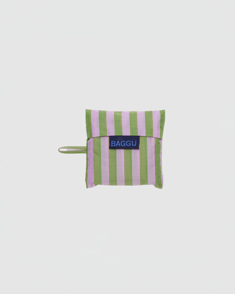 Baggu Baby Baggu in Avocado Candy Stripe