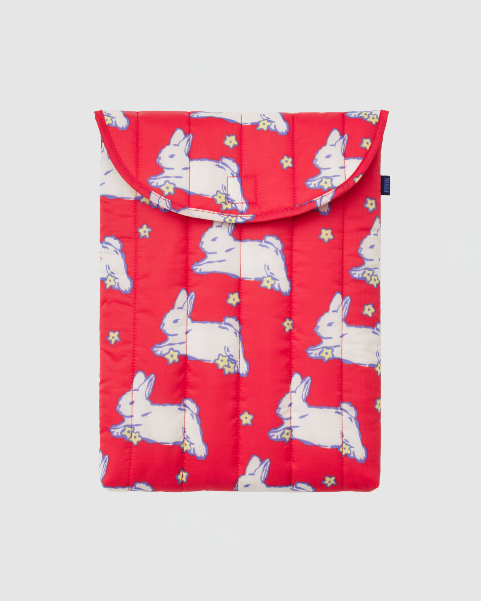 Baggu Puffy Laptop Sleeve 16" in Bunnies