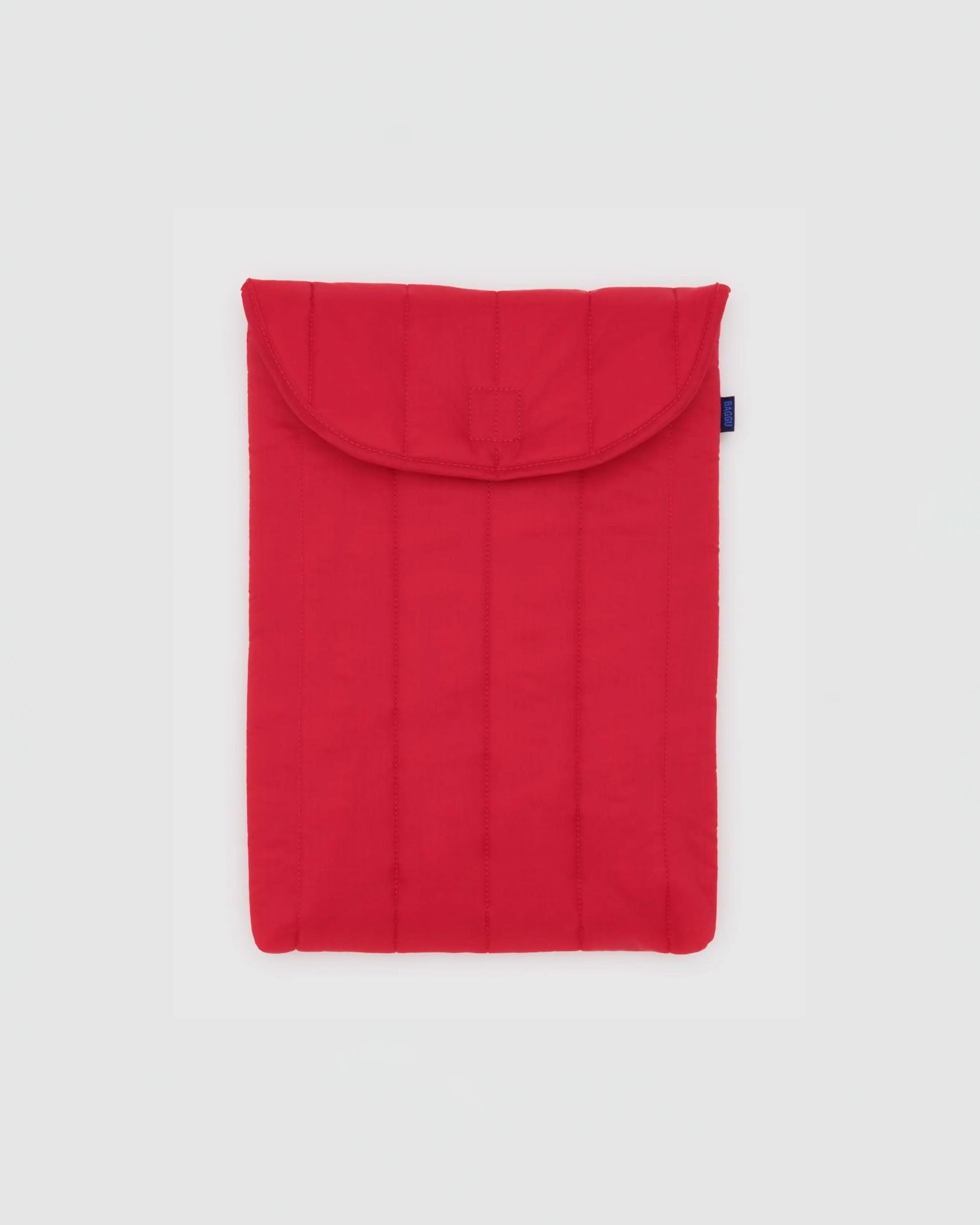 Baggu Puffy Laptop Sleeve 16" in Candy Apple