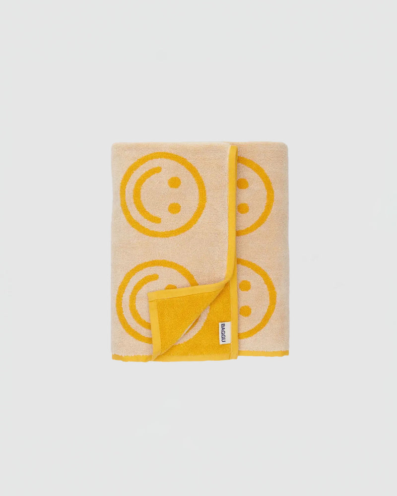 Baggu Bath Towel in Happy Marigold