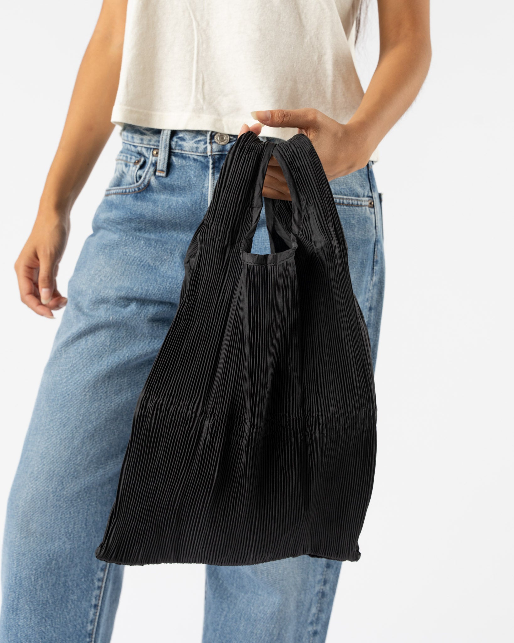 Baggu Pleated Baggu in Black