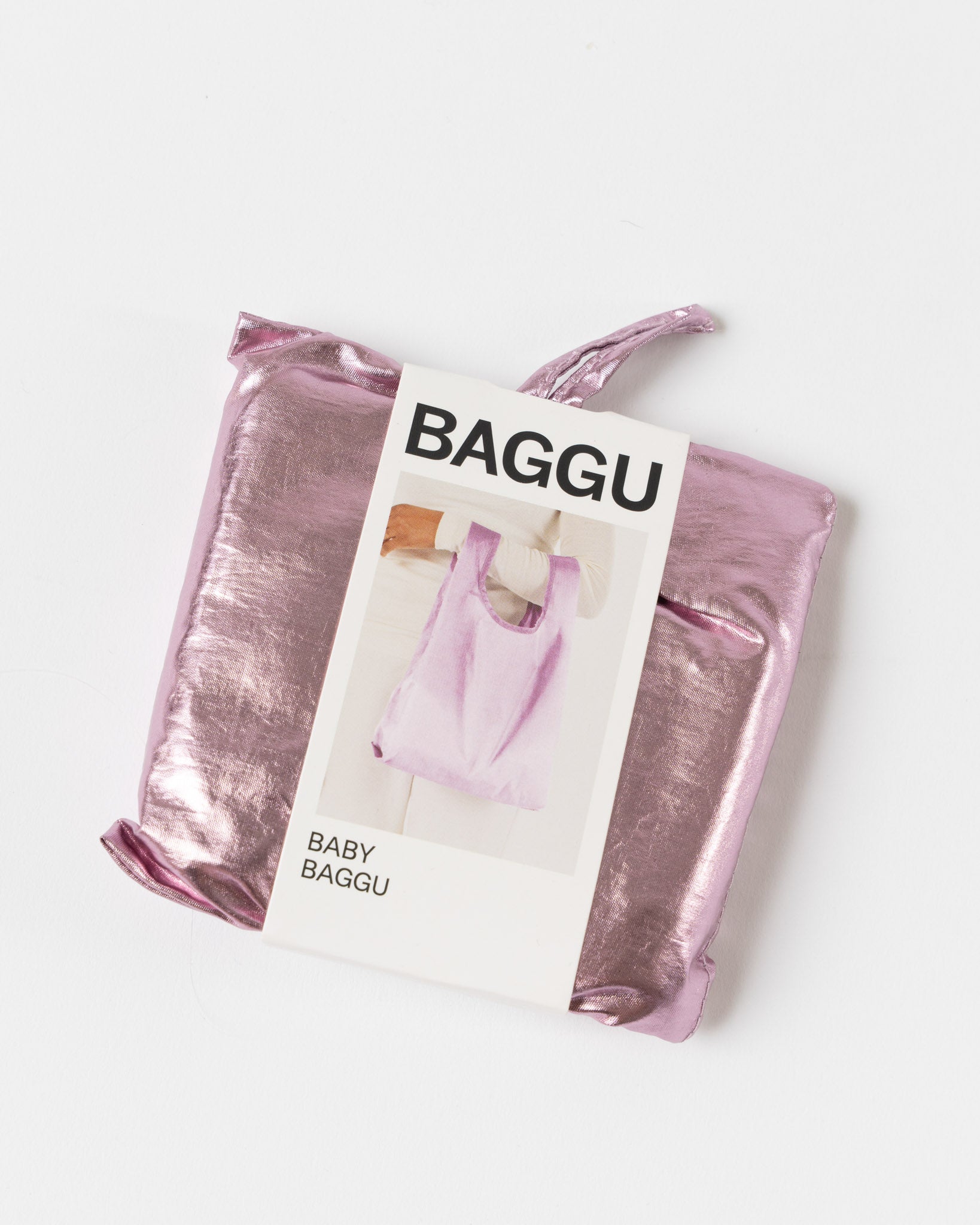 Baggu Baby Baggu in Blush Metallic