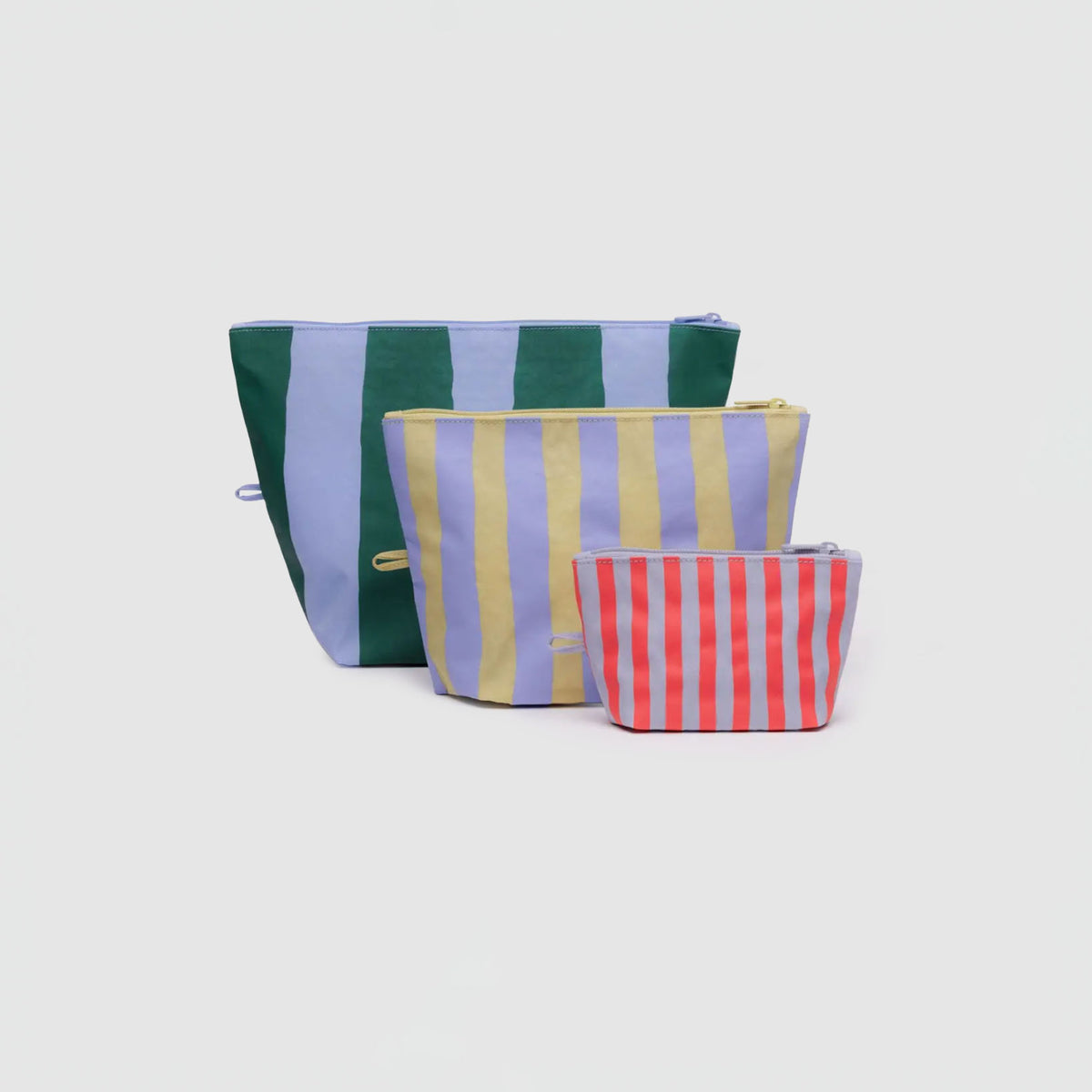 Baggu Go Pouch Set in Painted Stripe Curated at Jake and Jones