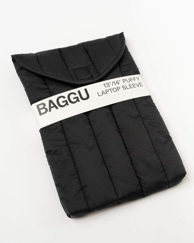 Baggu Puffy Laptop Sleeve 13"/14" in Black