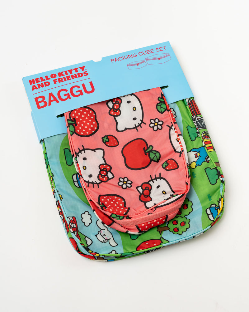 Baggu Packing Cube Set in Hello Kitty and Friends