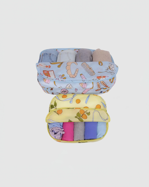 Baggu Large Packing Cube Set in Get Ready With Me