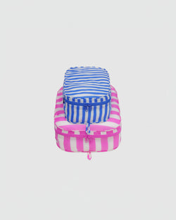 Baggu Packing Cube Set in Painted Stripe