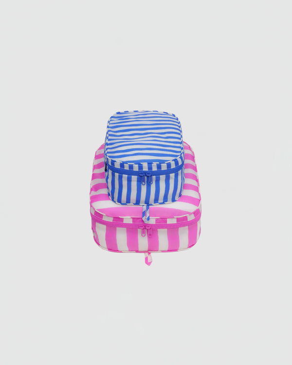 Baggu Packing Cube Set in Painted Stripe