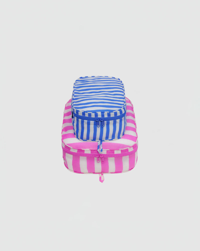 Baggu Packing Cube Set in Painted Stripe