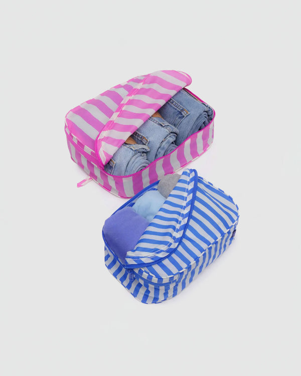 Baggu Packing Cube Set in Painted Stripe